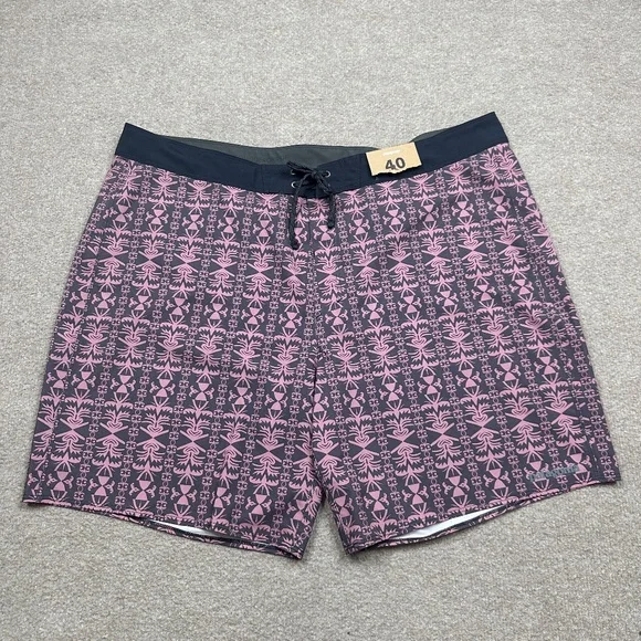 Patagonia Board Shorts Mens Size 40 Multicolor Drawstrings Lightweight - Picture 1 of 9